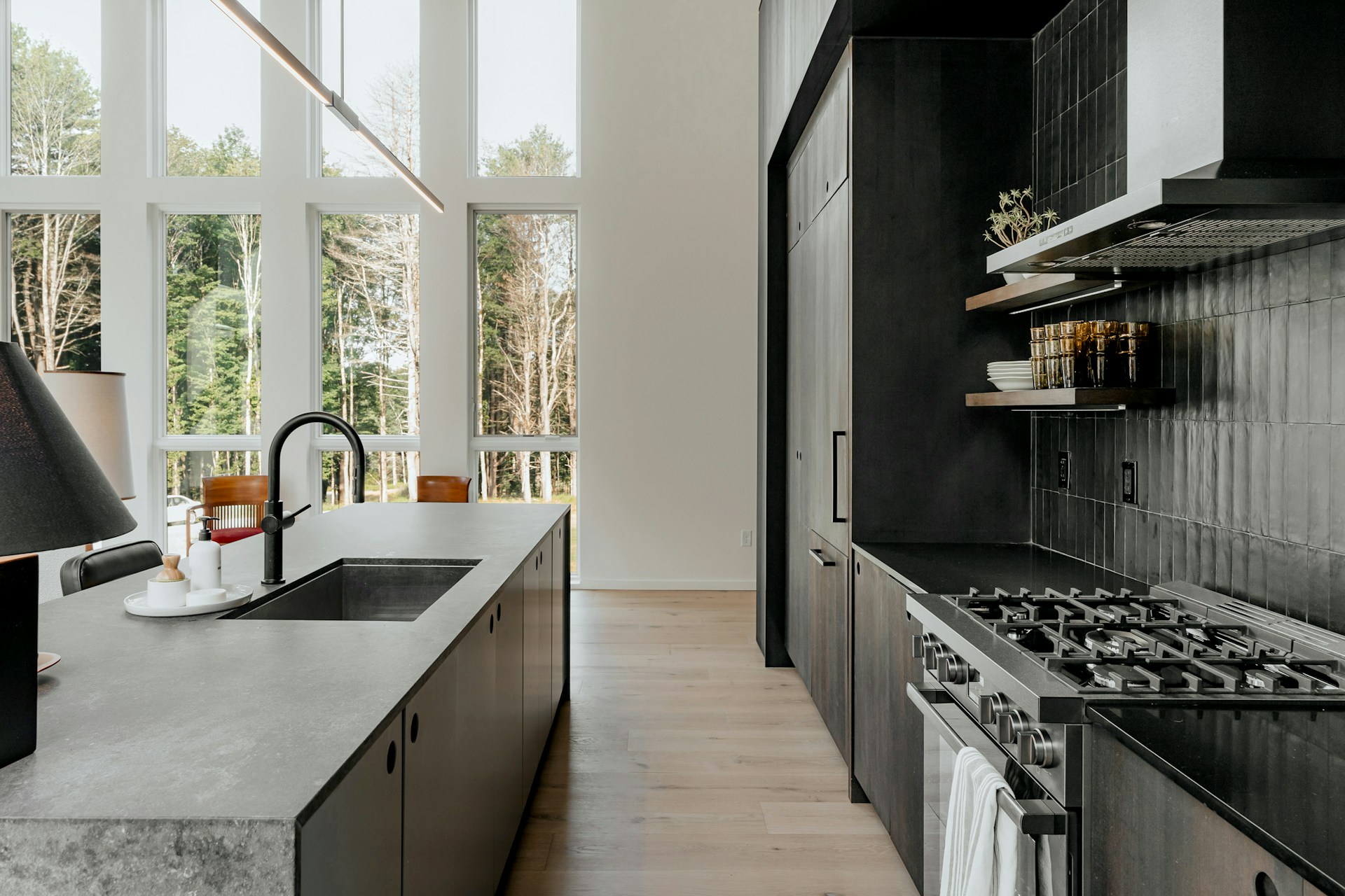 Matte Noir kitchen design