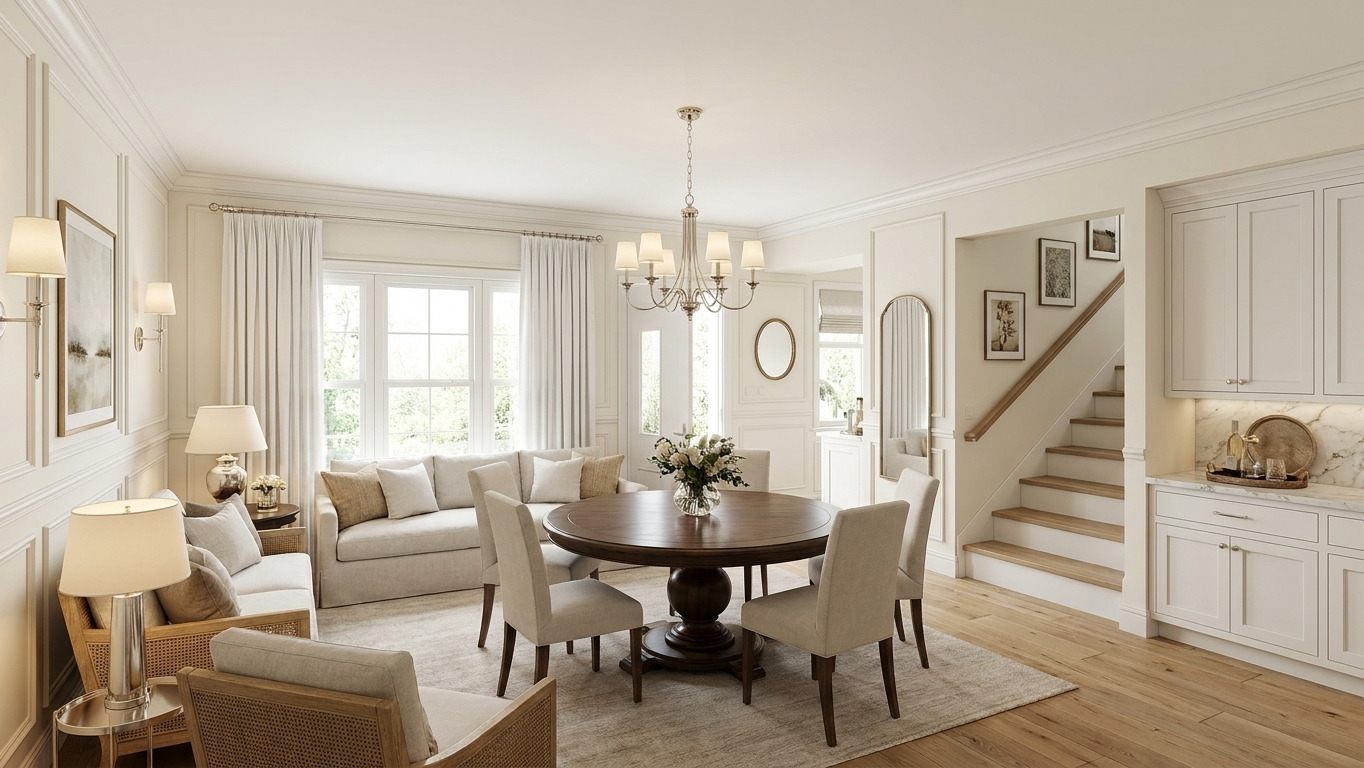 Classic Manor interior design by DezzWorks