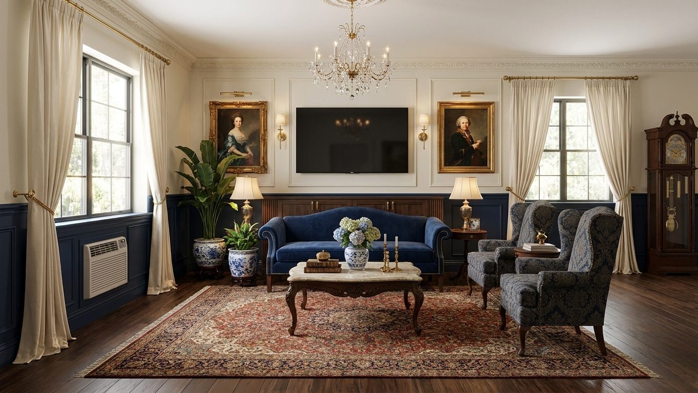 Damask Classic interior design by DezzWorks