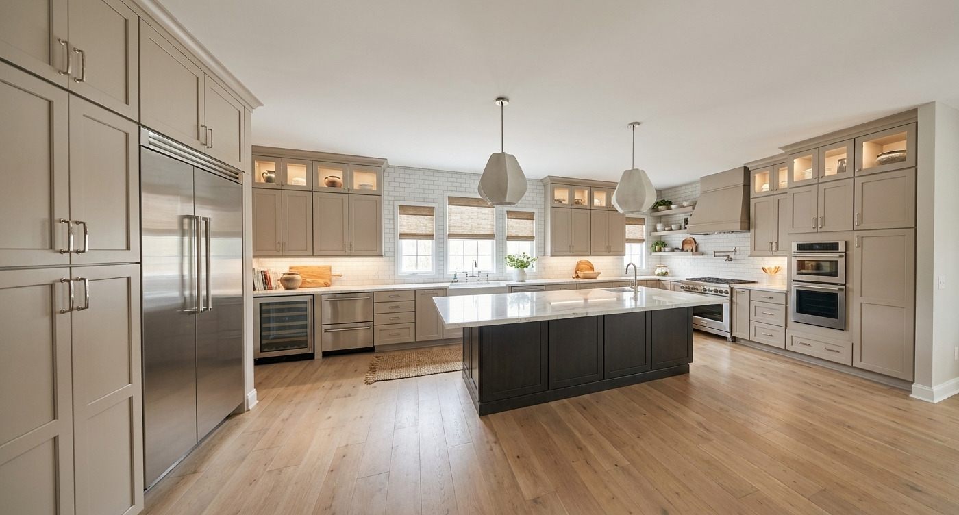 Greige Estate interior design by DezzWorks