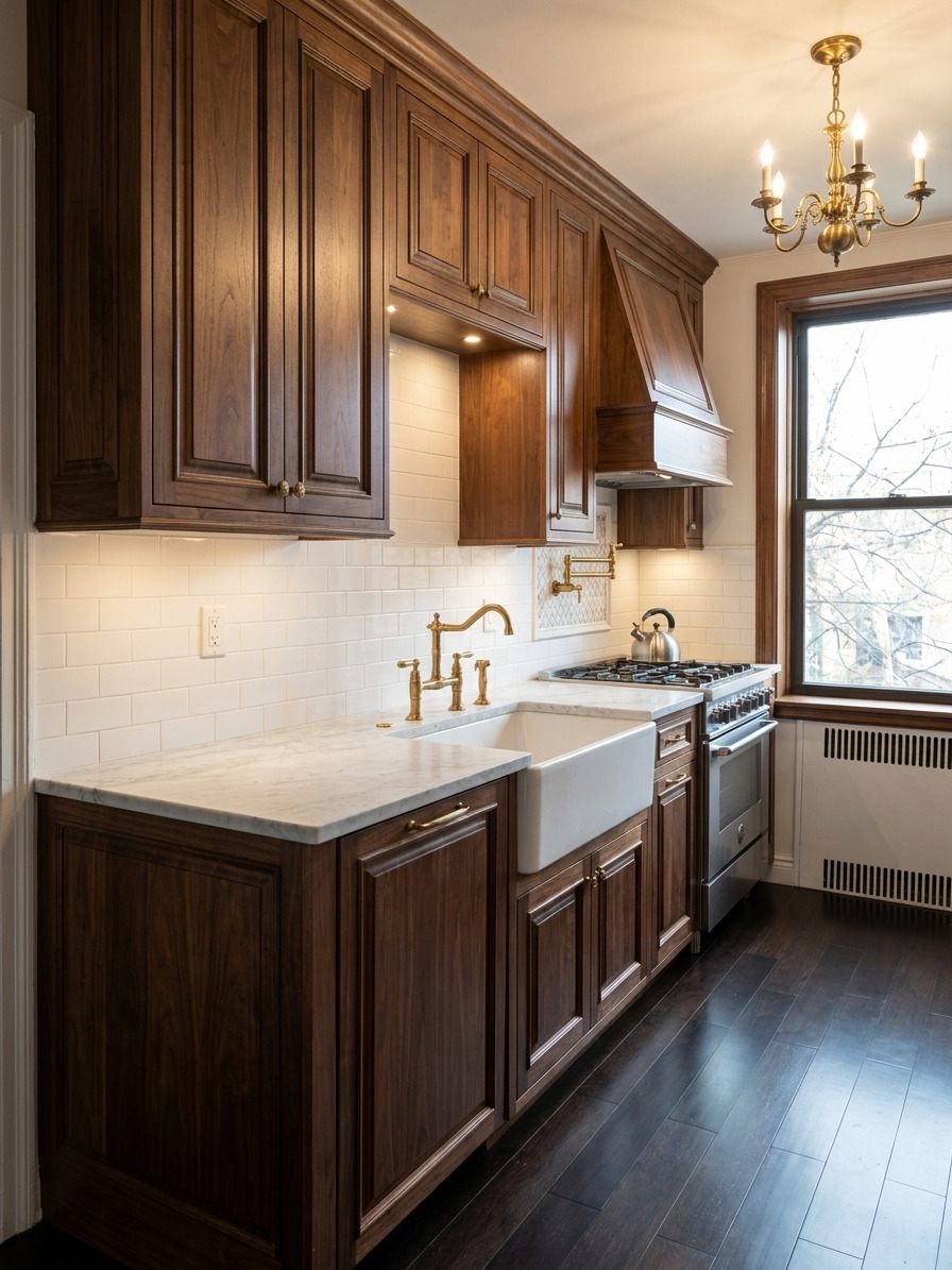Heritage Walnut interior design by DezzWorks
