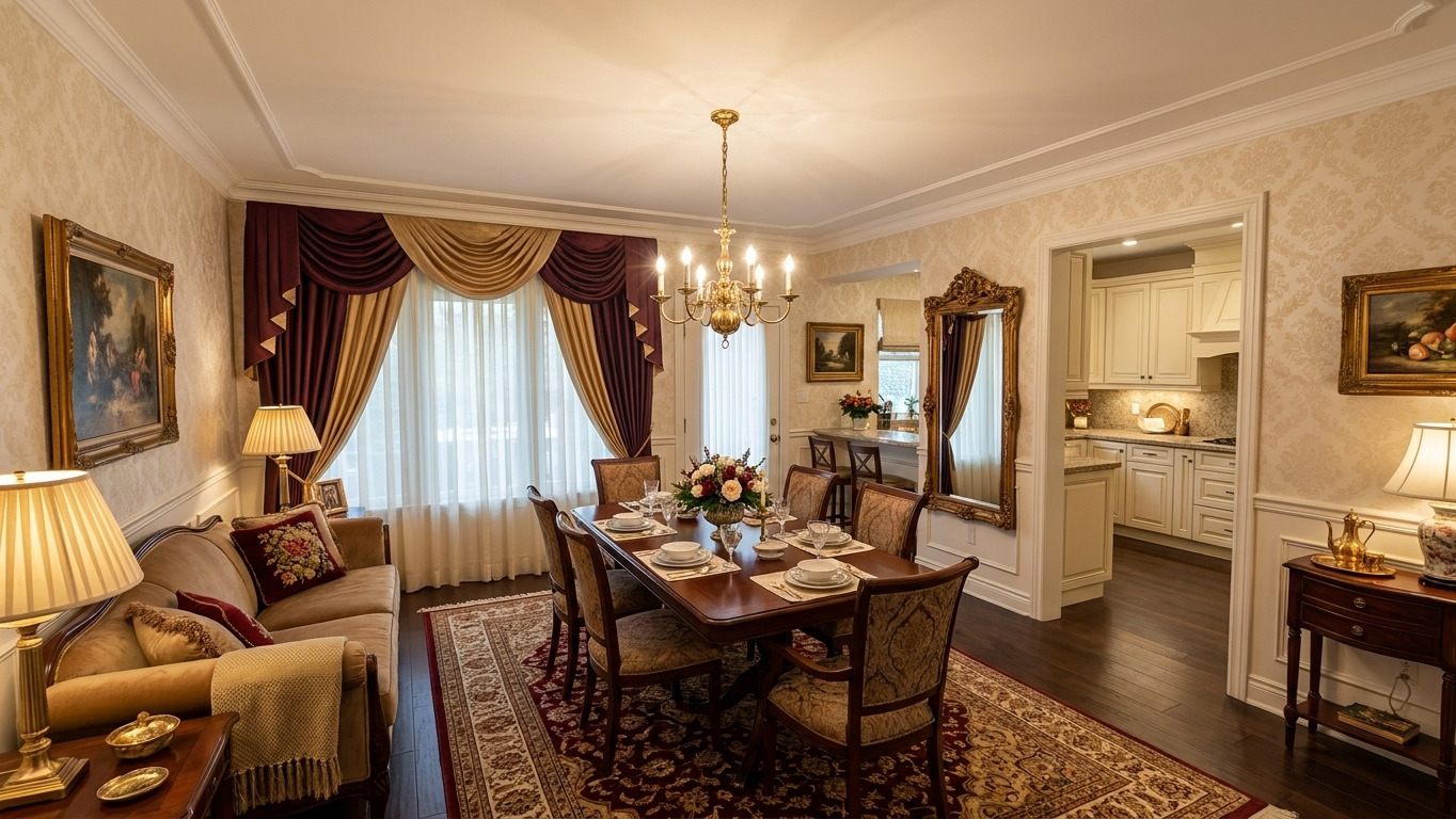 Old World interior design by DezzWorks
