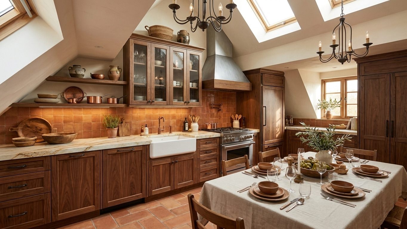 Vaulted Estate interior design by DezzWorks